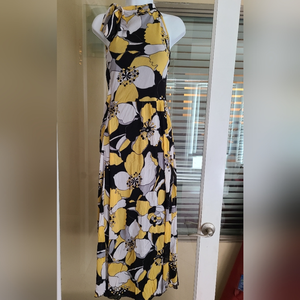 Beautiful ALANO Maxi Halter Top Dress